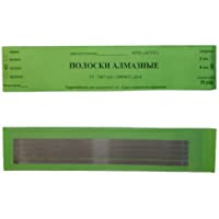 Dental Abrasive Diamond Strips for Dentistry STAINLESS STEEL Strips finishing polishing 4mm Contouring Medium Grit 5pcs…